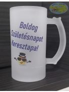 Boldog születésnapot keresztapa - korsó