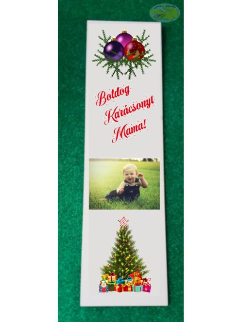 Boldog karácsonyt mama - MDF tábla(fa)