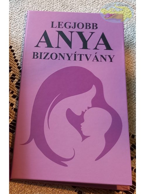 Legjobb anya bizonyítvány